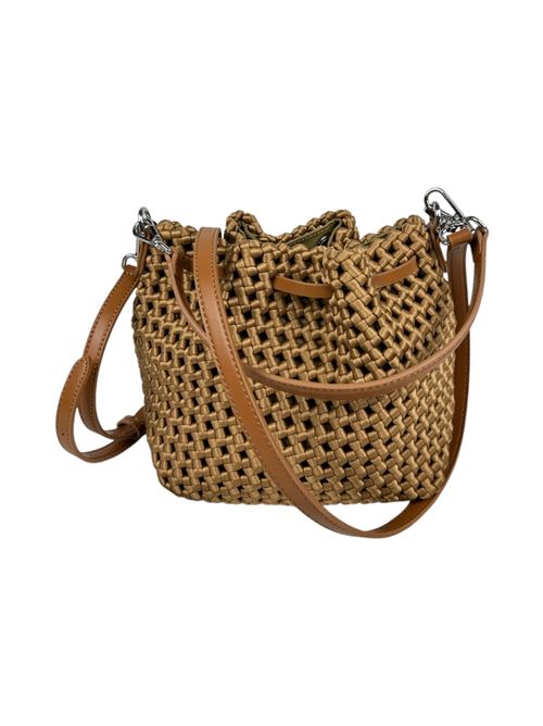 women's beige perforated bucket hat Gianni Chiarini | BS11566-WVNGNATURE